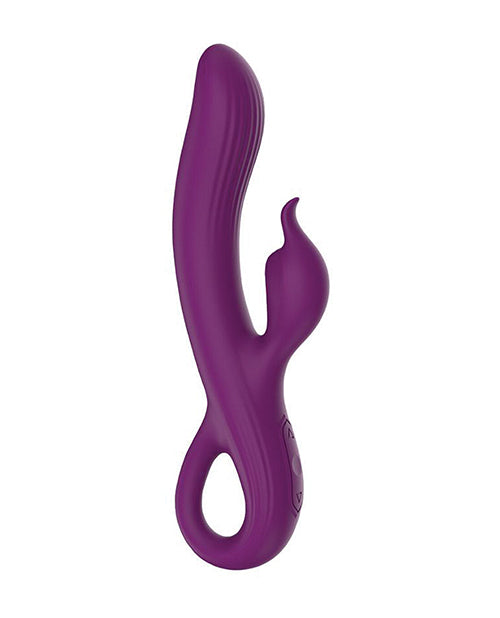 Wild Pop Vibe Lola Rabbit Dual Vibrator - Purple Adult Fun Toys Wild Pop Vibe Lola Rabbit Dual Vibrator - Purple Adult Fun Toys