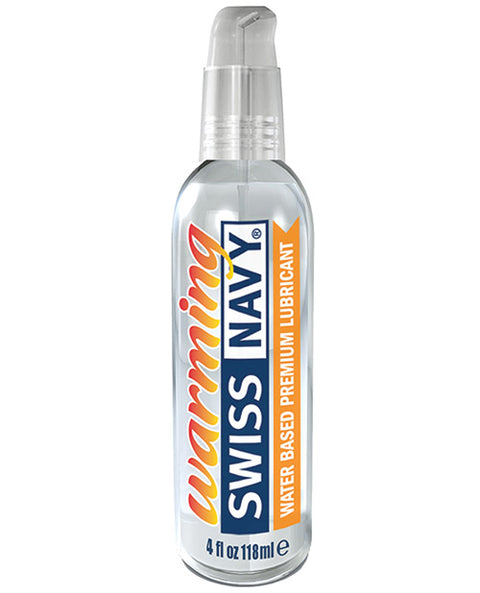 Swiss Navy Warming Water Based Lube - 4 Oz