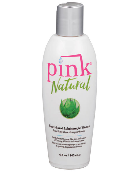 Pink Natural Water Based Lubricant For Women - 4.7 Oz