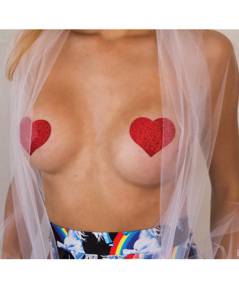 Pastease Glitter Heart -  Red O-s