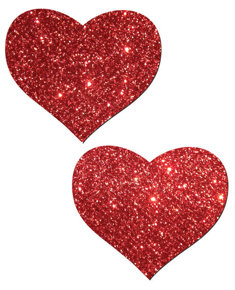 Pastease Glitter Heart -  Red O-s