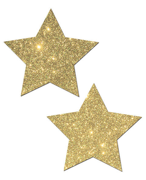 Pastease Glitter Star - Gold O-s
