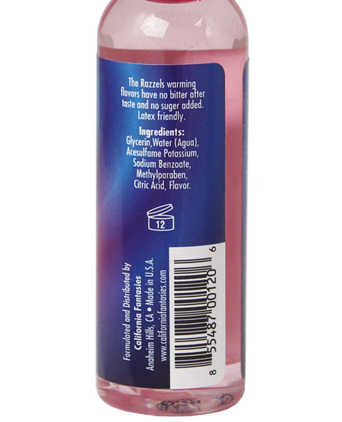 Razzels Warming Lubricant - 2 Oz Wild Watermelon