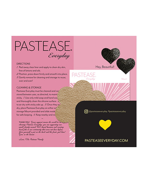 Pastease Reusable Suede Flower - Cream O-s