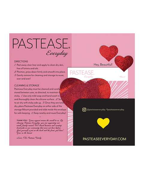 Pastease Reusable Liquid Heart - Red O-s