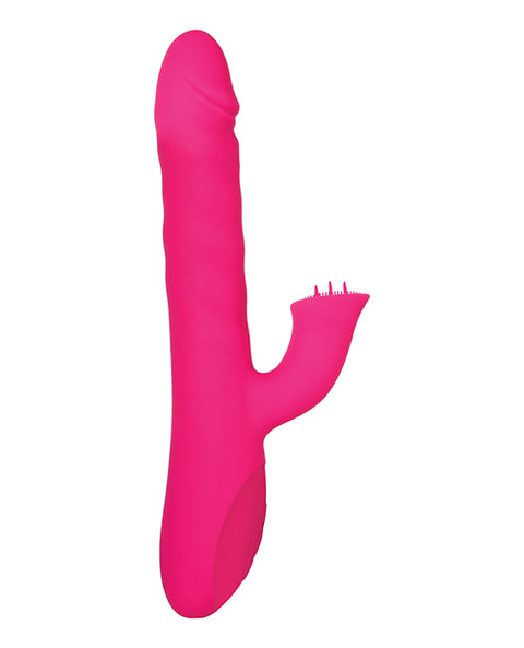 Adam & Eve Eve's Rotating Rabbit Flicker Dual Stim - Pink