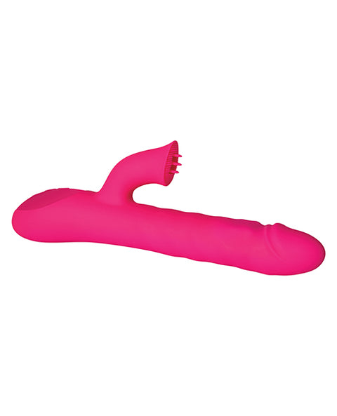 Adam & Eve Eve's Rotating Rabbit Flicker Dual Stim - Pink