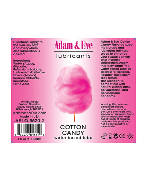Adam & Eve Liquids Cotton Candy Water Based Lube