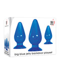 Adam & Eve Big Blue Jelly Backdoor Playset - Blue