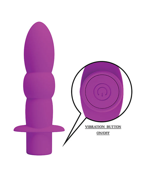 Pretty Love Wyatt 10 Function Silicone Vibrator - Fuchsia