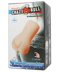 Crazy Bull No Lube Anal Masturbator Sleeve - Ivory