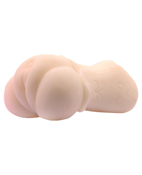 Crazy Bull No Lube Vagina Masturbator Sleeve - Ivory