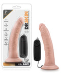 Blush Dr. Skin Dr. Dave 7" Cock W-suction Cup - Vanilla