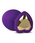 Blush Temptasia Bling Plug W-gem Small - Purple