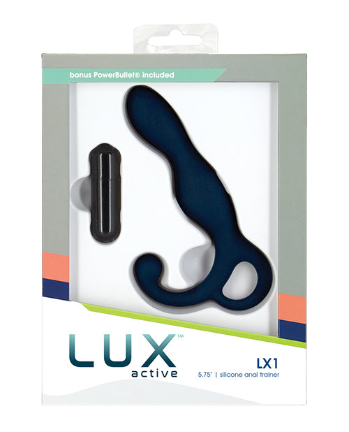 Lux Active Lx1 5.75" Silicone Anal Trainer - Dark Blue Adult Fun Toys Lux Active Lx1 5.75" Silicone Anal Trainer - Dark Blue Adult Fun Toys