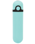 Simple & True Rechargeable Vibrating Bullet - Teal