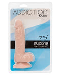 Addiction Mark 7.5" Dildo - Beige