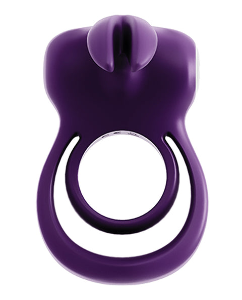 Vedo Thunder Bunny Rechargeable Dual Ring - Perfectly Purple