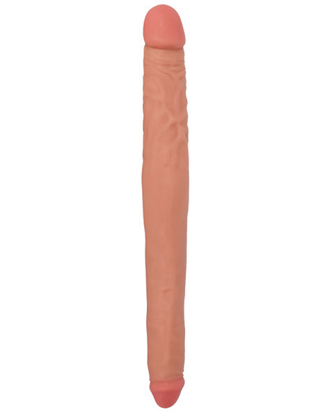 Curve Novelties Jock 16" Double Dong  - Vanilla