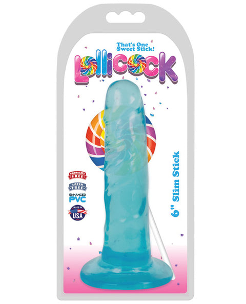 Curve Novelties Lollicock 6" Slim Stick - Berry Ice
