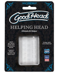 Good Head Helping Head Ultimate Bj Helper 2" Masturbator - Clear