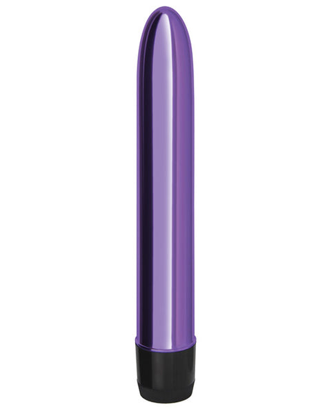 Erotic Toy Company Chrome Classics 7" Vibe - Purple