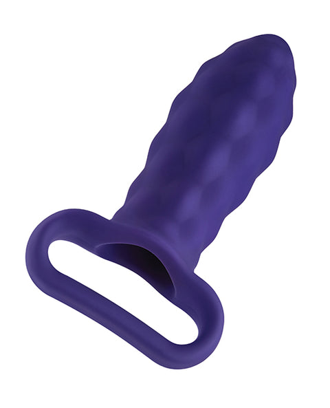 Femme Funn Versa Bullet W-plug Sleeve - Dark Purple