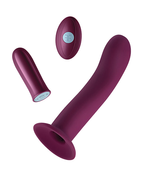 Femme Funn Versa Bullet W-shaft Sleeve - Dark Fuchsia