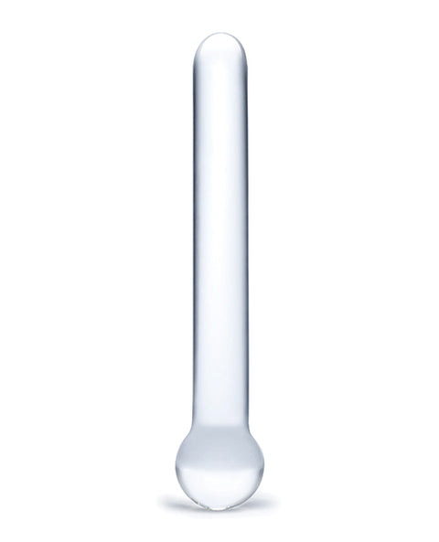 Glas 7" Straight Glass Dildo - Clear