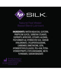 Id Silk Natural Feel  Lubricant - 4.4 Oz Flip Cap Bottle