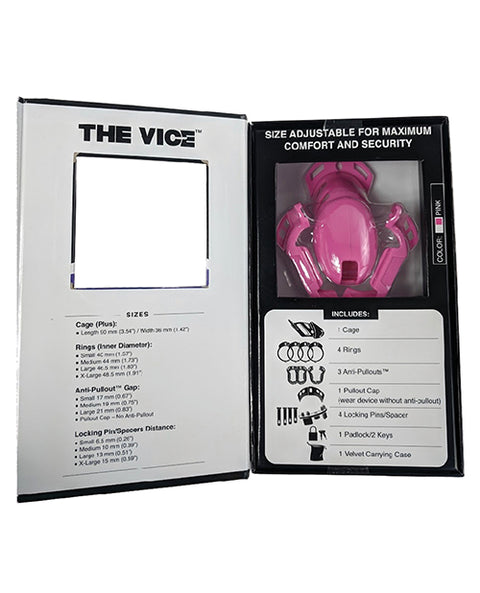 Locked In Lust The Vice Plus - Pink