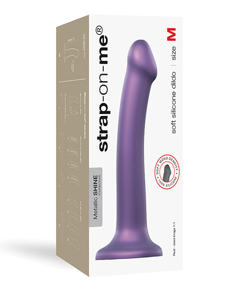 Strap On Me Flexible Dildo - Metallic Purple