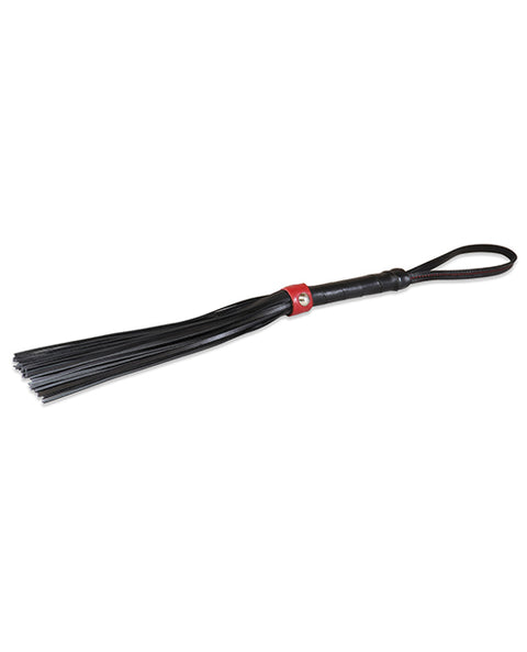 Sultra 14" Lambskin Flogger - Black-red