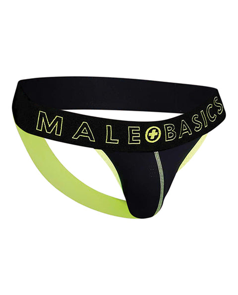 Male Basics Neon Jockstrap Neon Yellow Sm