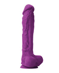 Colours Pleasures 10" Dildo - Purple
