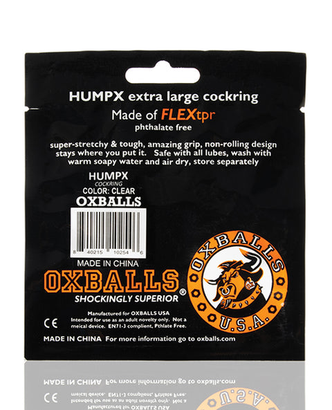 Oxballs Humpx Cockring - Clear