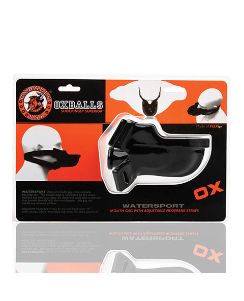 Oxballs Watersport Strap On Gag - Black