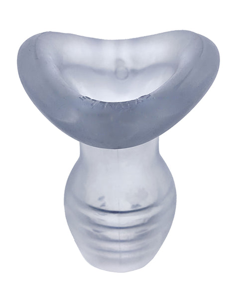 Oxballs Glowhole 1 Hollow Buttplug W-led Insert Small - Clear