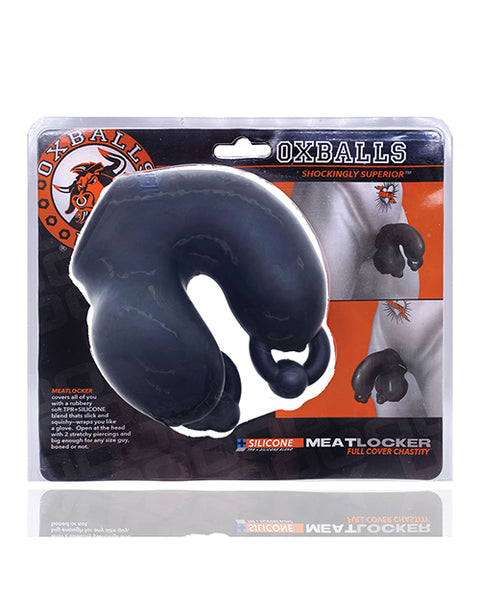 Oxballs Meatlocker Chastity - Black