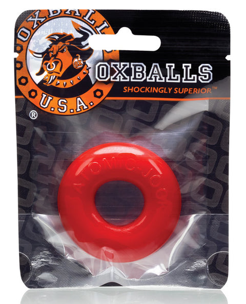 Oxballs Do-nut-2 Cock Ring - Red