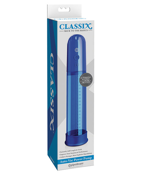 Classix Auto Vac Power Pump - Blue