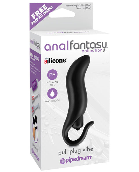 Anal Fantasy Collection Pull Plug Vibe - Black