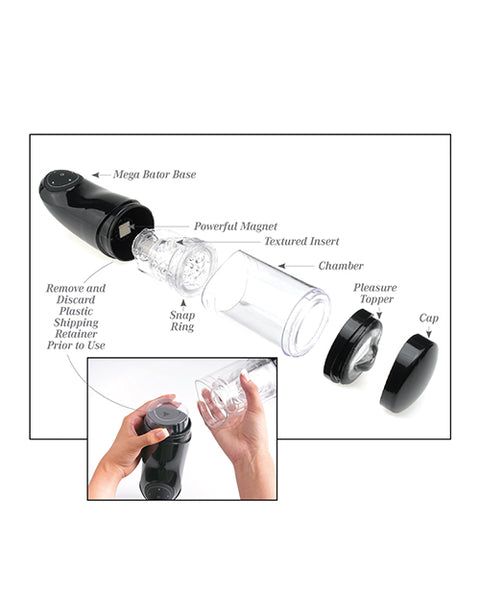 Pipedream Extreme Toyz Mega Bator Rechargeable Strokers - Mouth
