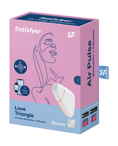 Satisfyer Love Triangle W-app - White