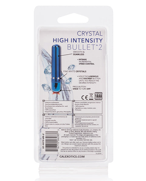 Crystal High Intensity Bullet 2 - Blue