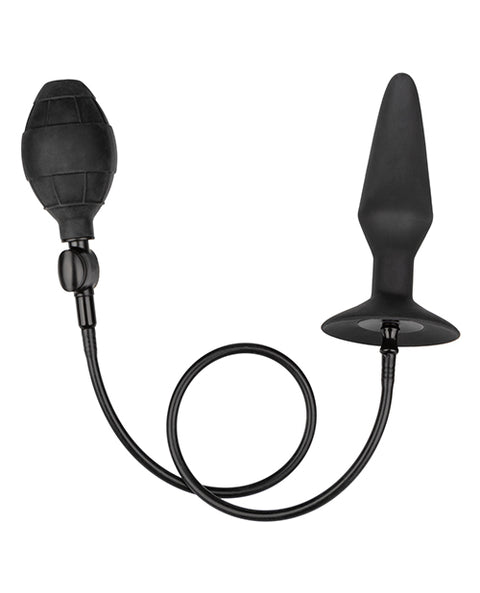 Large Silicone Inflatable Plug - Black
