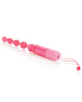 Vibrating Pleasure Beads Waterproof - Pink