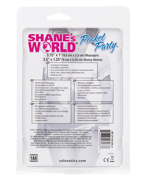 Shane's World Pocket Party - Pink