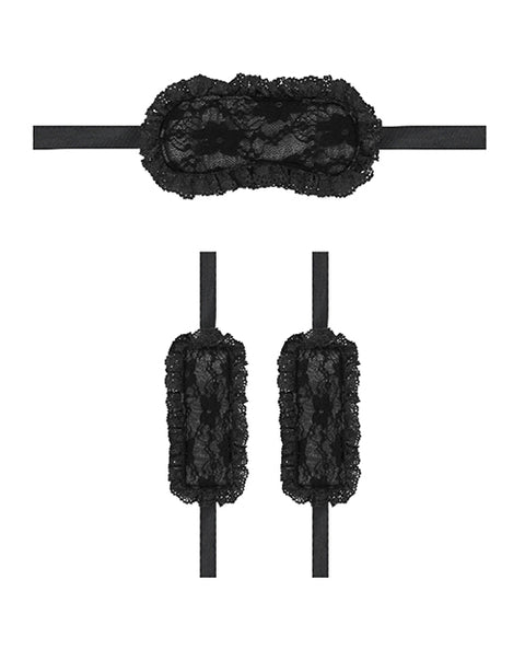 Shots Ouch Introductory Bondage Kit #7 - Black