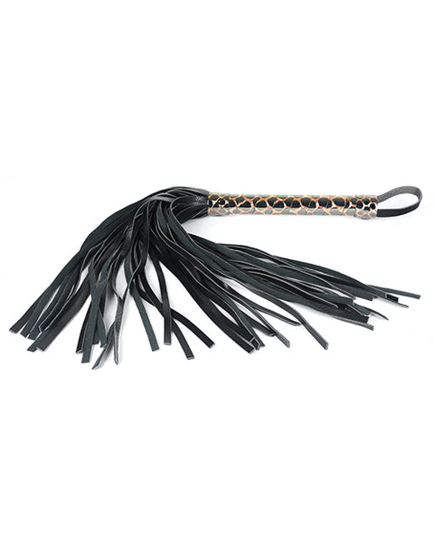 Spartacus Faux Leather Flogger - Gold